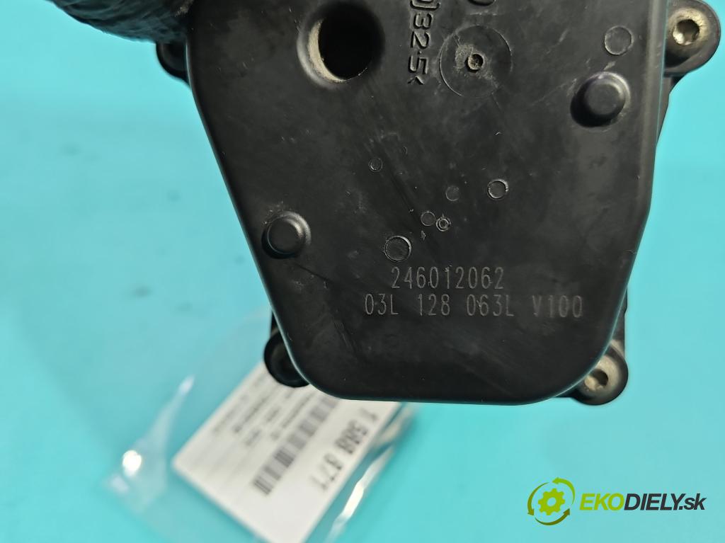 Vw Touran I 2003-2015 1.6 tdi 105 HP manual 77 kW 1599 cm3 5- klapka 03L128063L (Škrtiaca klapka)