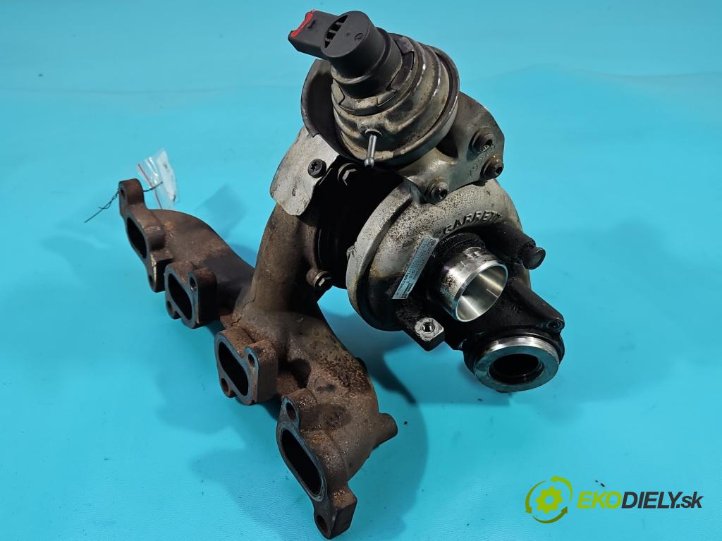 Vw Touran I 2003-2015 1.6 tdi 105 HP manual 77 kW 1599 cm3 5- turbodúchadlo, turbo 775517-1 (Turbodúchadlo (kompletné))