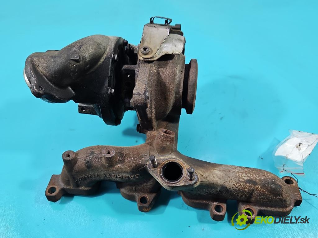 Vw Touran I 2003-2015 1.6 tdi 105 HP manual 77 kW 1599 cm3 5- turbodúchadlo, turbo 775517-1 (Turbodúchadlo (kompletné))