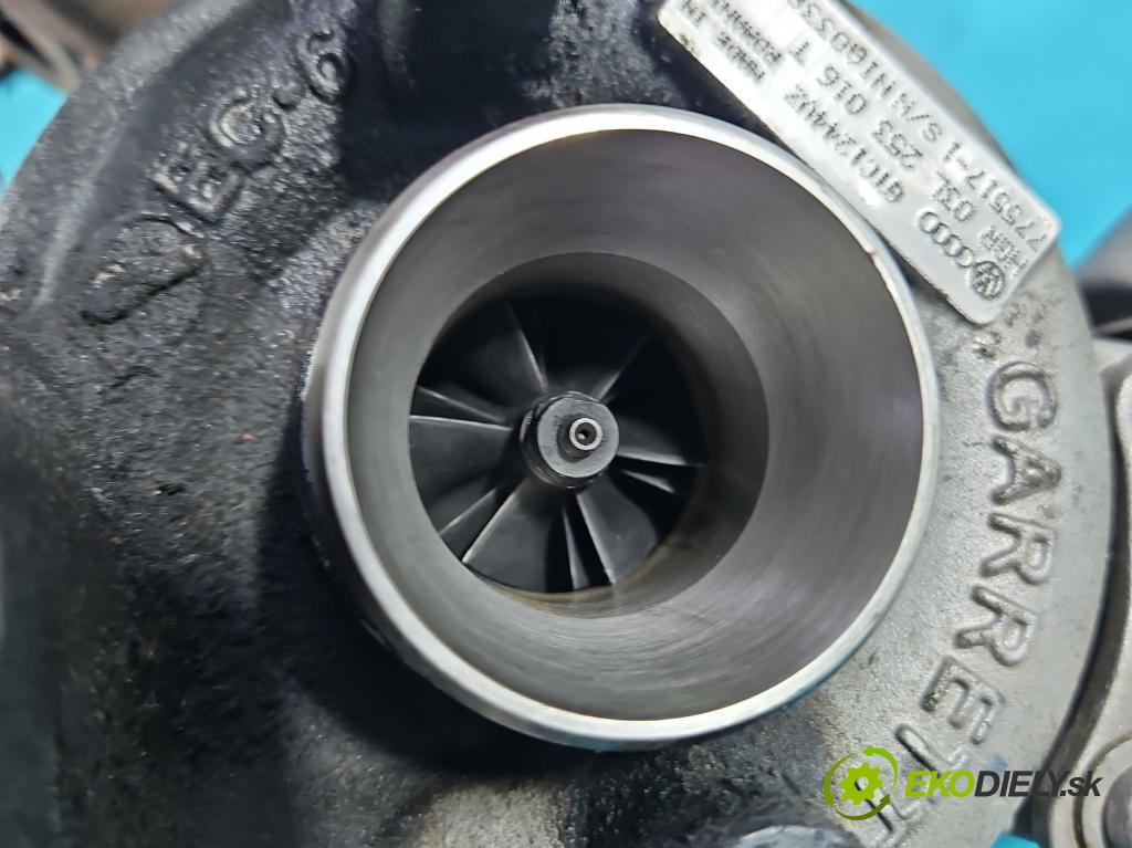 Vw Touran I 2003-2015 1.6 tdi 105 HP manual 77 kW 1599 cm3 5- turbodúchadlo, turbo 775517-1 (Turbodúchadlo (kompletné))