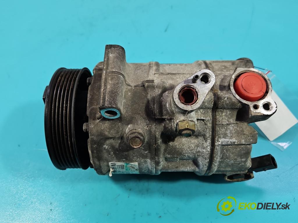 Vw Touran I 2003-2015 1.6 tdi 105 HP manual 77 kW 1599 cm3 5- Kompresor: klimatizácie 1K0820808B (Kompresor klimatizácie)