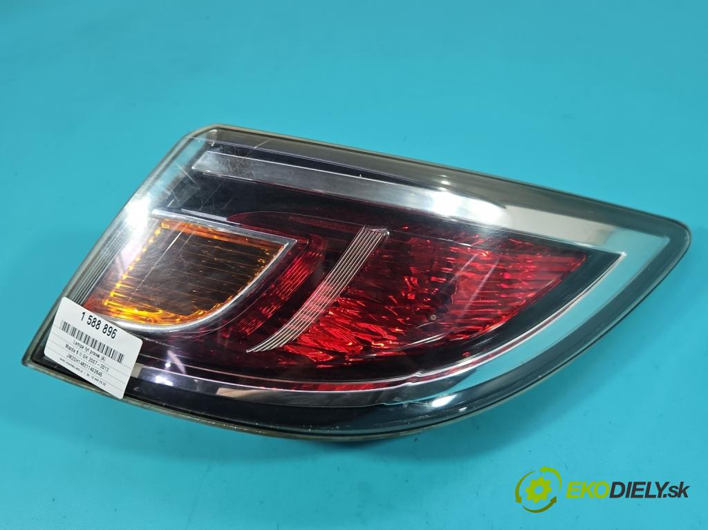 Mazda 6 II GH 2007-2012 1.8 16V 120 hp manual 88 kW 1798 cm3 5- světlo zadní pravé 220-41661 (Klika dveří ostatní)
