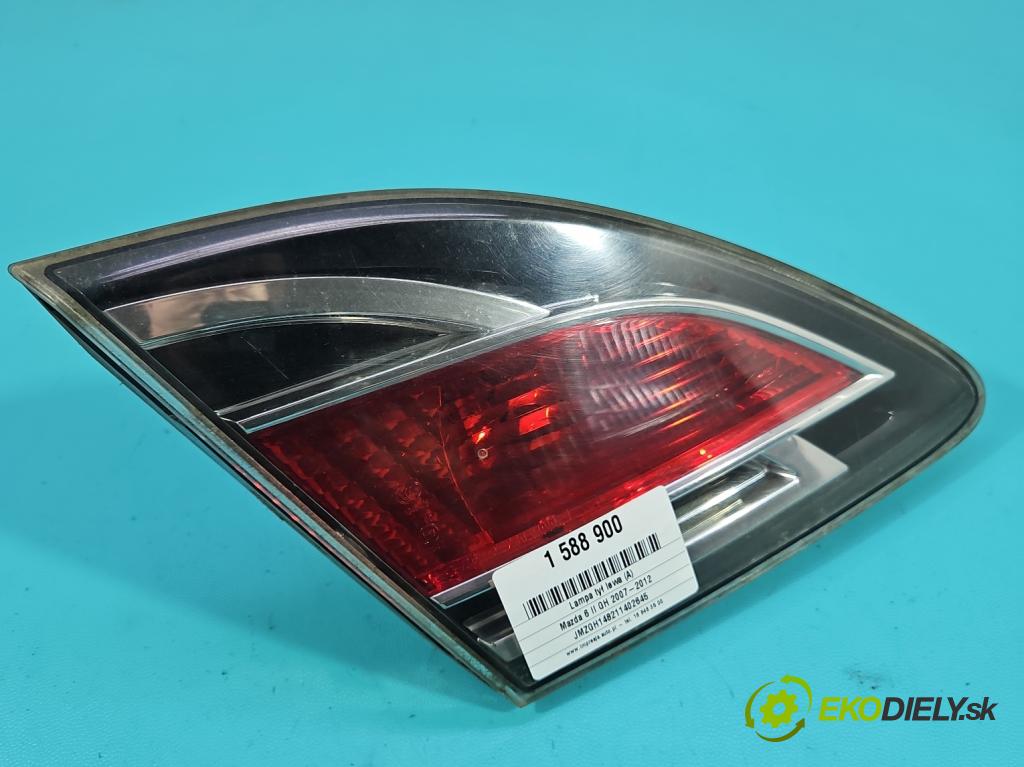 Mazda 6 II GH 2007-2012 1.8 16V 120 hp manual 88 kW 1798 cm3 5- světlo zadní levé kufrových dveří 132-41055