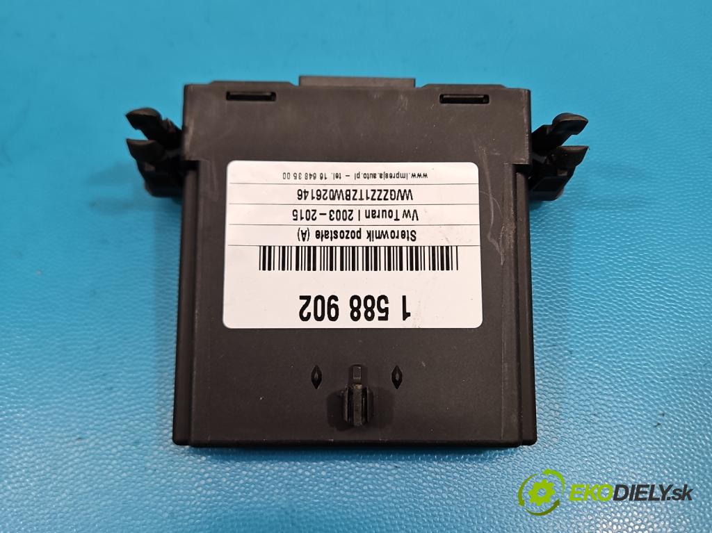 Vw Touran I 2003-2015 1.6 tdi 105 HP manual 77 kW 1599 cm3 5- riadiaca jednotka ostatné 7N0907530A