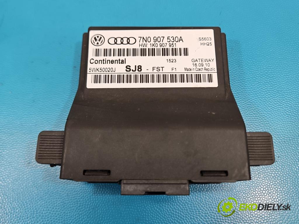 Vw Touran I 2003-2015 1.6 tdi 105 HP manual 77 kW 1599 cm3 5- riadiaca jednotka ostatné 7N0907530A