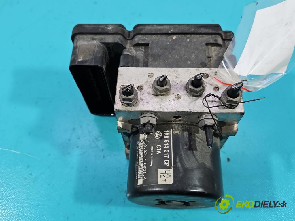 Vw Touran I 2003-2015 1.6 tdi 105 HP manual 77 kW 1599 cm3 5- čerpadlo abs 1K0614517CP (Pumpa ABS)
