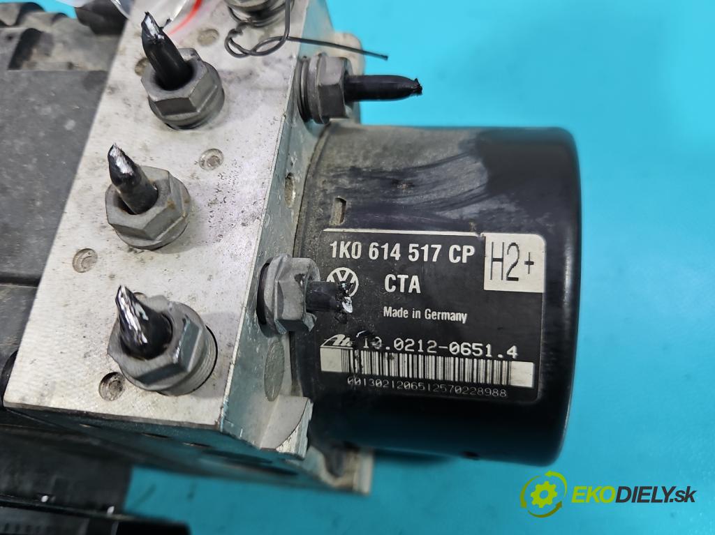Vw Touran I 2003-2015 1.6 tdi 105 HP manual 77 kW 1599 cm3 5- čerpadlo abs 1K0614517CP (Pumpa ABS)