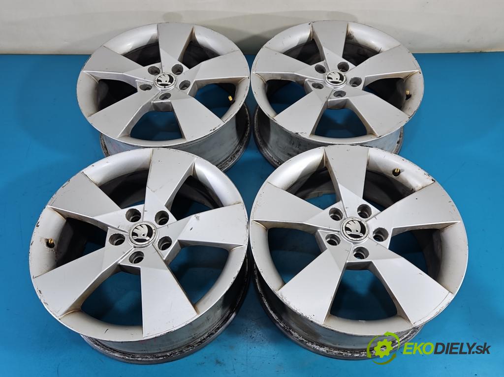 Skoda Octavia III 2013- 2.0 tdi 150 HP manual 110 kW 1968 cm3 5- Disk hliník 17" komplet 5E0601025D