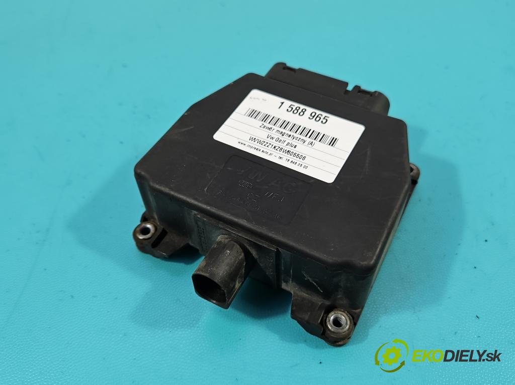 Vw Golf plus 1.9 tdi 90 HP manual 66 kW 1896 cm3 5- ventil magnetické: 6Q0906625 (Ventil ostatné)