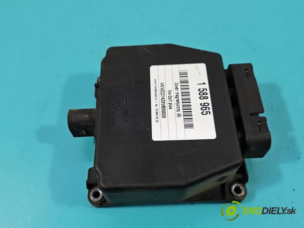 Vw Golf plus 1.9 tdi 90 HP manual 66 kW 1896 cm3 5- ventil magnetické: 6Q0906625 (Ventil ostatné)