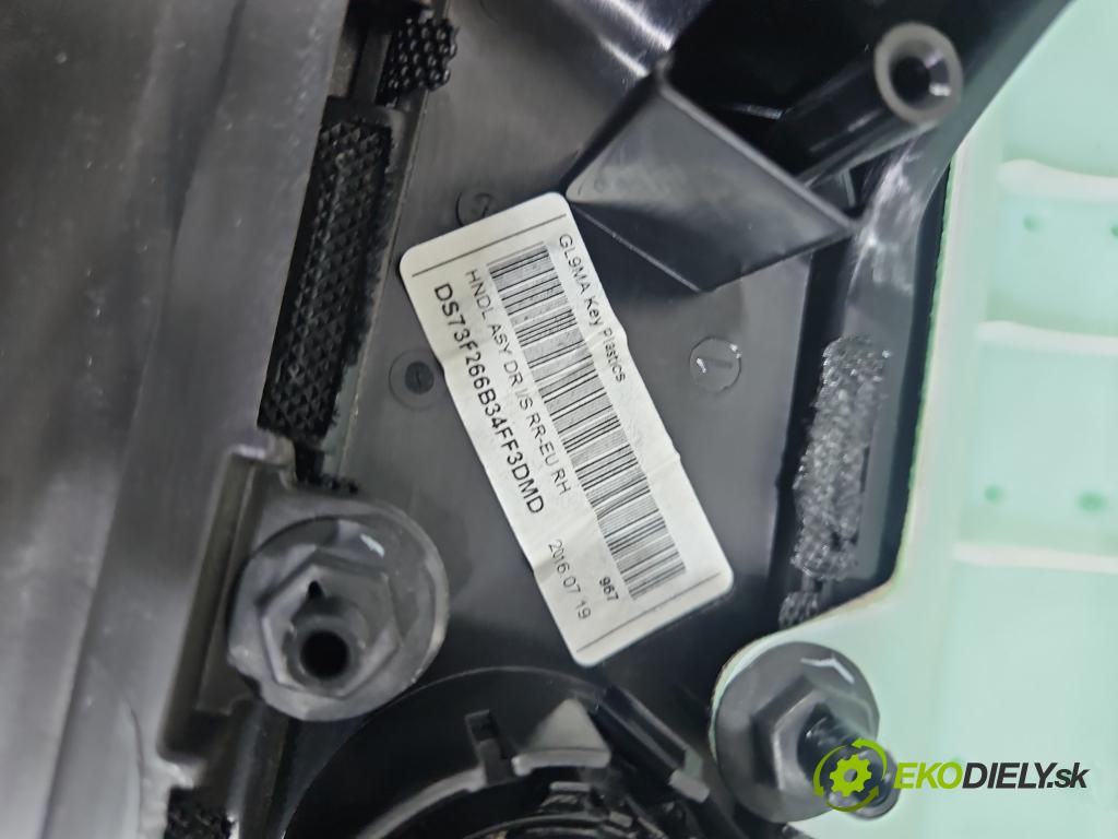 Ford Mondeo Mk5 2014-2022 2.0 tdci 150 HP automatic 110 kW 1997 cm3 5- Čalounictví: dvere zadné pravé DS73-F27658-AA