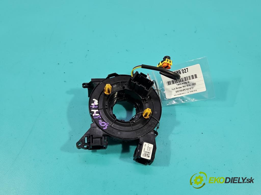Ford Mondeo Mk5 2014-2022 2.0 tdci 150 HP automatic 110 kW 1997 cm3 5- Páska: airbag EG9T-14A664-CBW (Airbag)