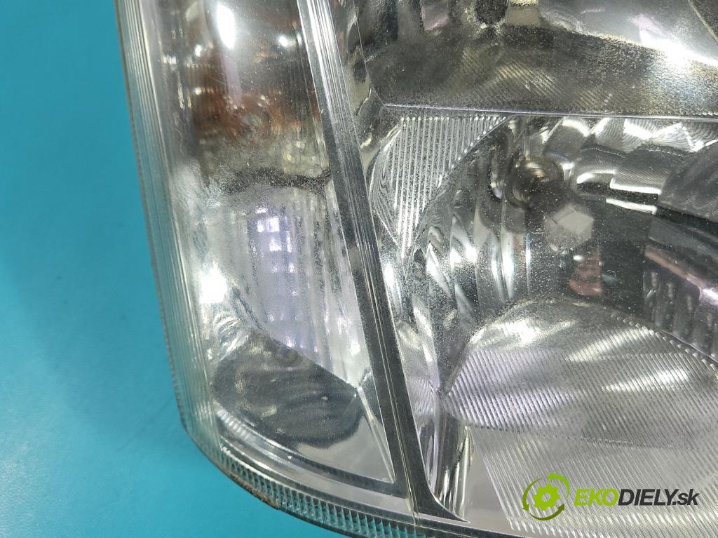Opel Meriva A 2002-2010 1.6 16V 101 HP manual 74 kW 1598 cm3 5- Reflektor: pravý 93321053 (Svetlo predné pravé)