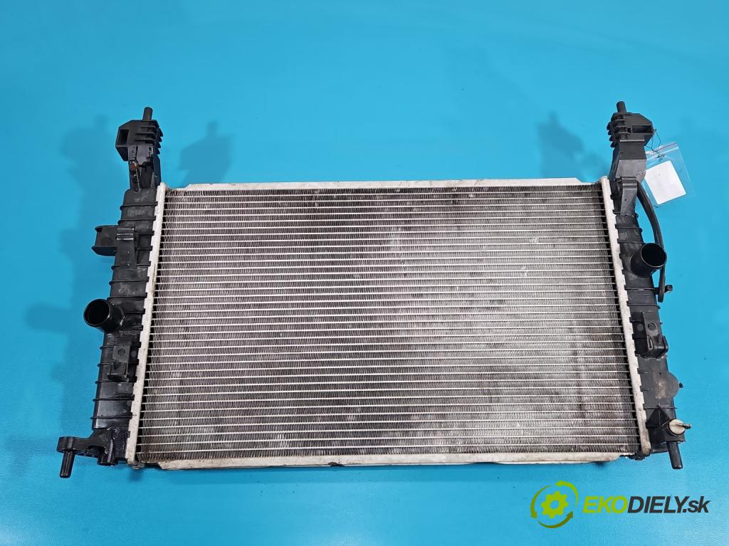 Opel Meriva A 2002-2010 1.6 16V 101 HP manual 74 kW 1598 cm3 5- chladič voda:  (Chladič vody)