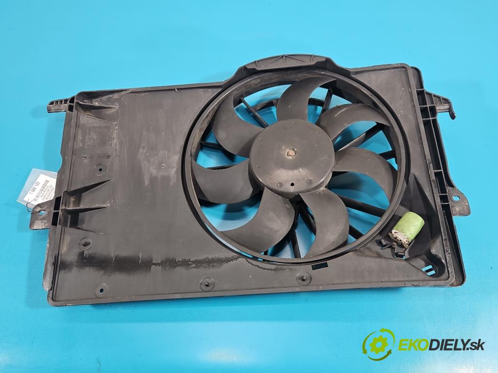 Opel Meriva A 2002-2010 1.6 16V 101 hp manual 74 kW 1598 cm3 5- ventilátor chladič 13127135