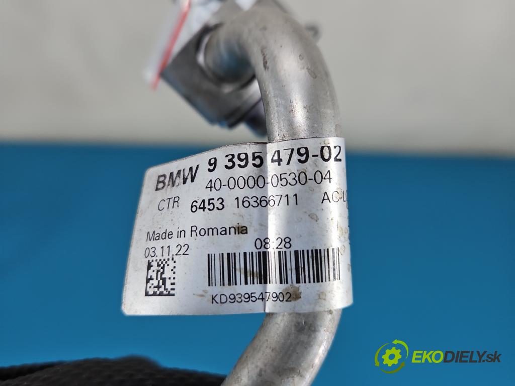 Bmw 3 G20 2018- 2.0 T 156 HP automatic 115 kW 1998 cm3 4- rúrka klimatizácie 9395479-02