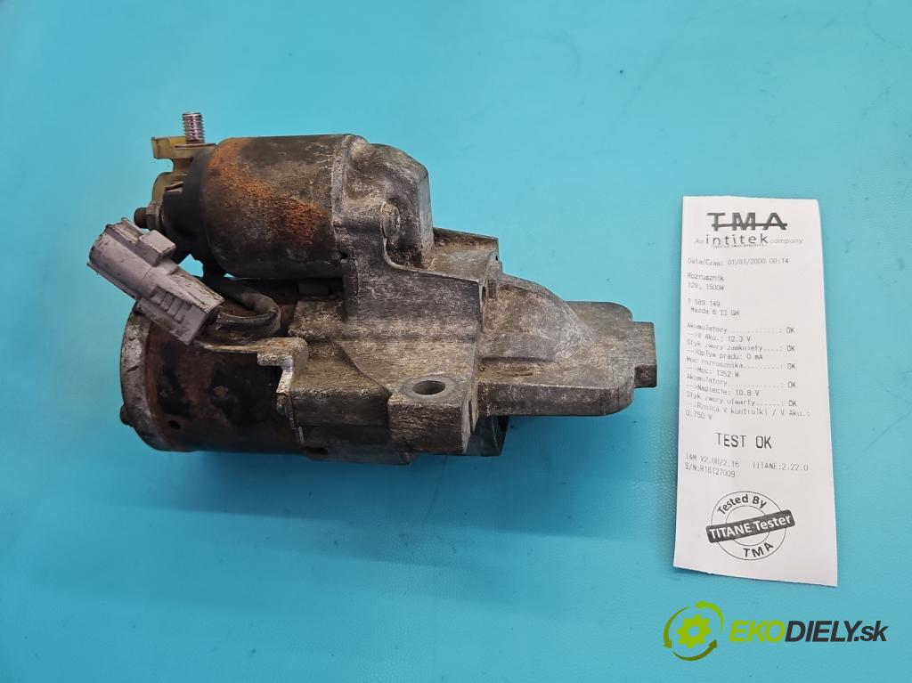 Mazda 6 II GH 2007-2012 1.8 16V 120 HP manual 88 kW 1798 cm3 5- štartér M000T33271 (Štartér)