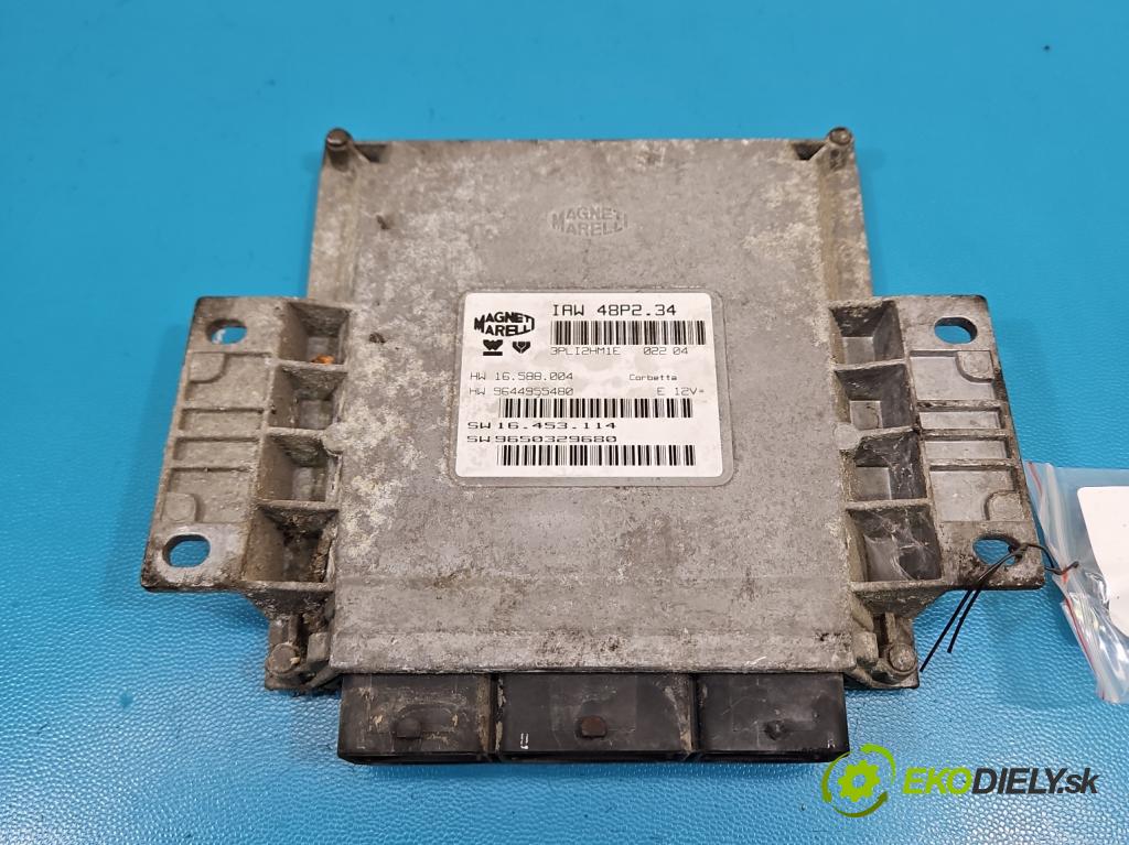 Peugeot Expert I 1995-2006 2.0 16V 136 HP manual 100 kW 1997 cm3 5- riadiaca jednotka motora IAW48P234