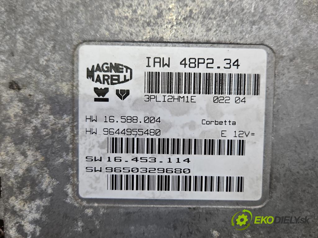 Peugeot Expert I 1995-2006 2.0 16V 136 HP manual 100 kW 1997 cm3 5- riadiaca jednotka motora IAW48P234