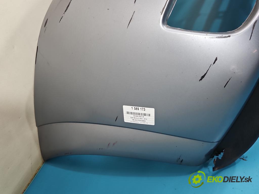 Opel Meriva A 2002-2010 1.6 16V 101 HP manual 74 kW 1598 cm3 5- nárazník predné 93297646 (Kľučka dverí ostatné)