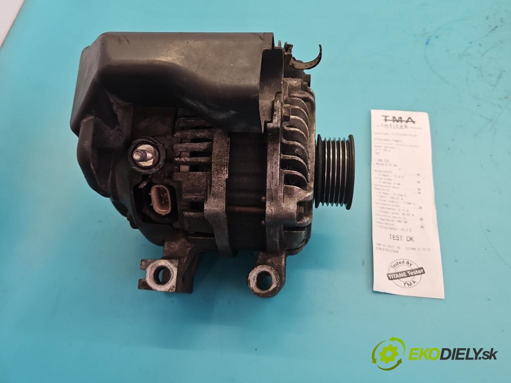 Mazda 6 II GH 2007-2012 1.8 16V 120 HP manual 88 kW 1798 cm3 5- Alternator A2TJ0391C (Alternátor)
