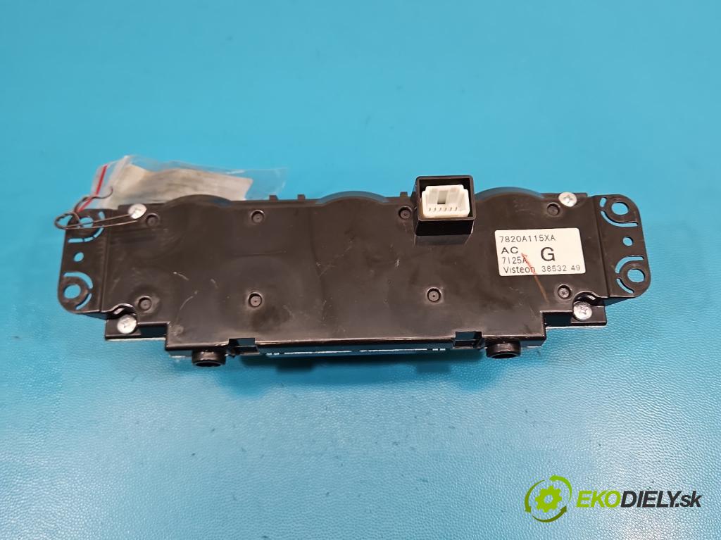 Citroen C-Crosser 2007-2012 2.2 hdi 156 HP manual 115 kW 2179 cm3 5- panel kúrenia 7820A115XA