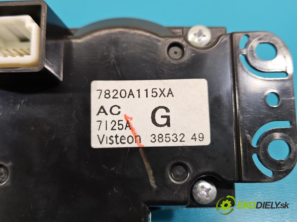 Citroen C-Crosser 2007-2012 2.2 hdi 156 HP manual 115 kW 2179 cm3 5- panel kúrenia 7820A115XA