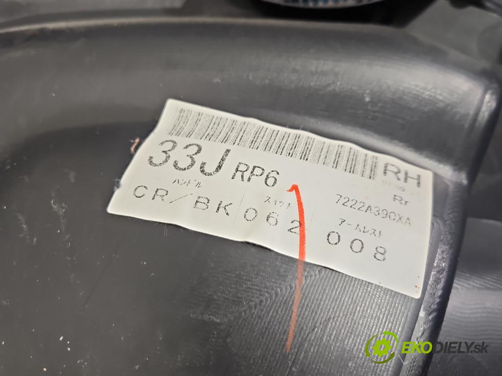 Citroen C-Crosser 2007-2012 2.2 hdi 156 HP manual 115 kW 2179 cm3 5- Čalounictví: dvere zadné pravé 7222A390XA