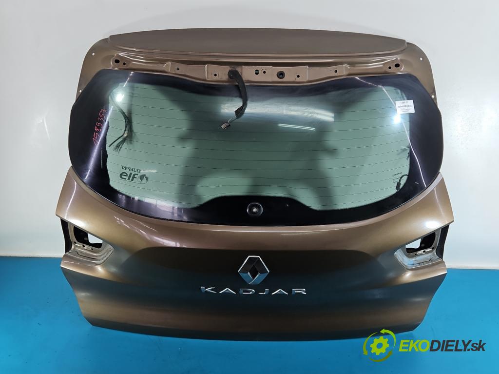 Renault Kadjar 2015-2022 1.2 131 HP automatic 96 kW 1197 cm3 5- zadna kufor  (Kapota zadná (kufor))