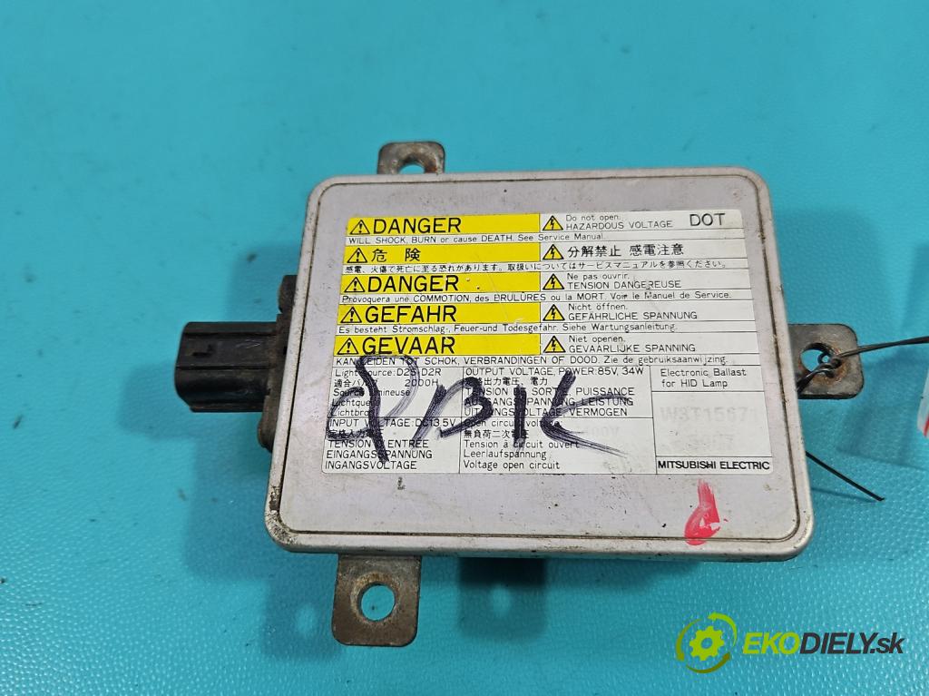 Citroen C-Crosser 2007-2012 2.2 hdi 156 HP manual 115 kW 2179 cm3 5- střídač: xenon W3T15671 (Riadiaca jednotka xenónu)