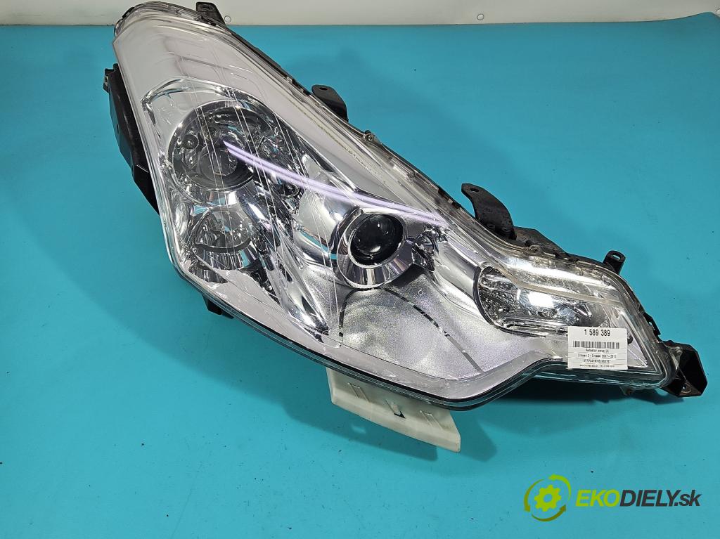 Citroen C-Crosser 2007-2012 2.2 hdi 156 hp manual 115 kW 2179 cm3 5- světlo pravý  (Pravé přední světlo)