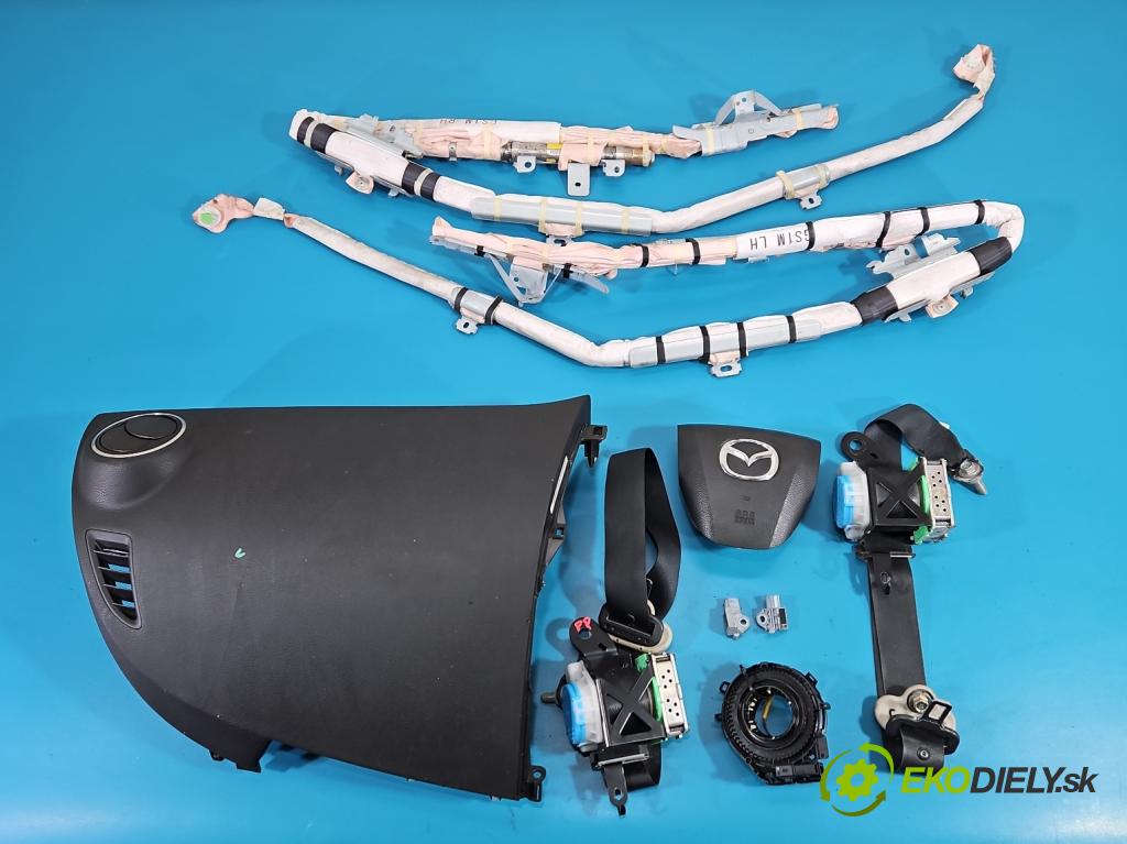 Mazda 6 II GH 2007-2012 1.8 16V 120 HP manual 88 kW 1798 cm3 5- airbag vzduchové soubor: