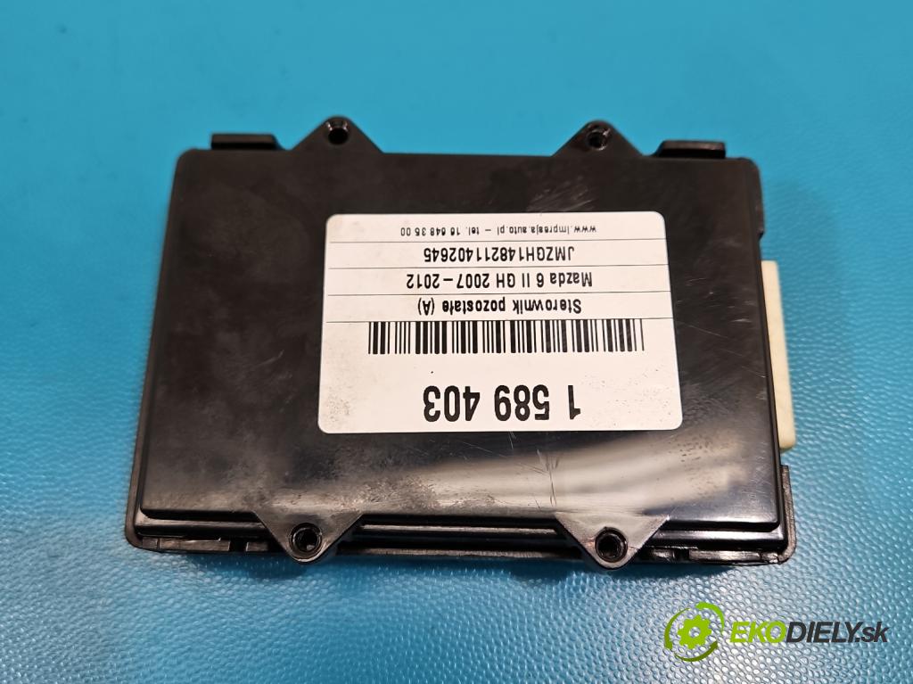 Mazda 6 II GH 2007-2012 1.8 16V 120 HP manual 88 kW 1798 cm3 5- riadiaca jednotka ostatné GDK666DHX