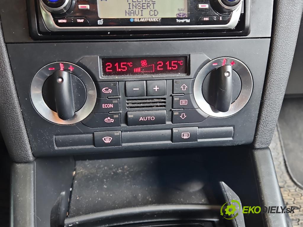 Audi A3 8P 2003-2012 1.9 tdi 105 hp manual 77 kW 1896 cm3 3- palubní deska panel topení 8P0820043M