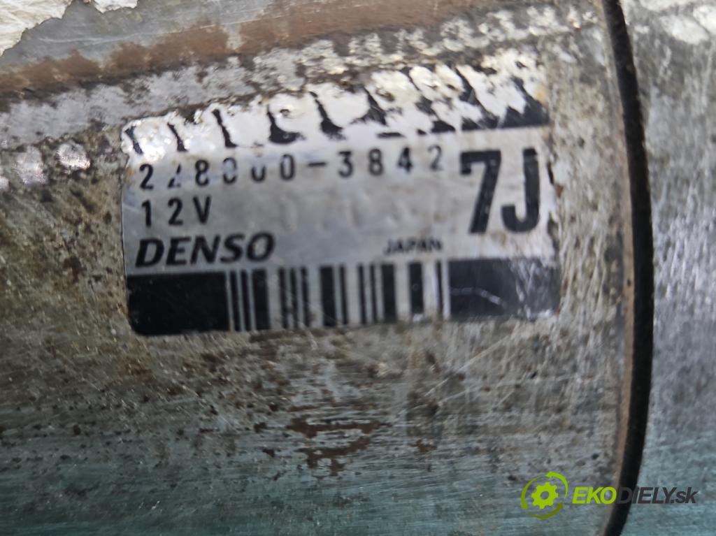 Mazda 323f 2.0 ditd 101 HP manual 74 kW 1998 cm3 5- štartér 228000-3842 (Štartér)