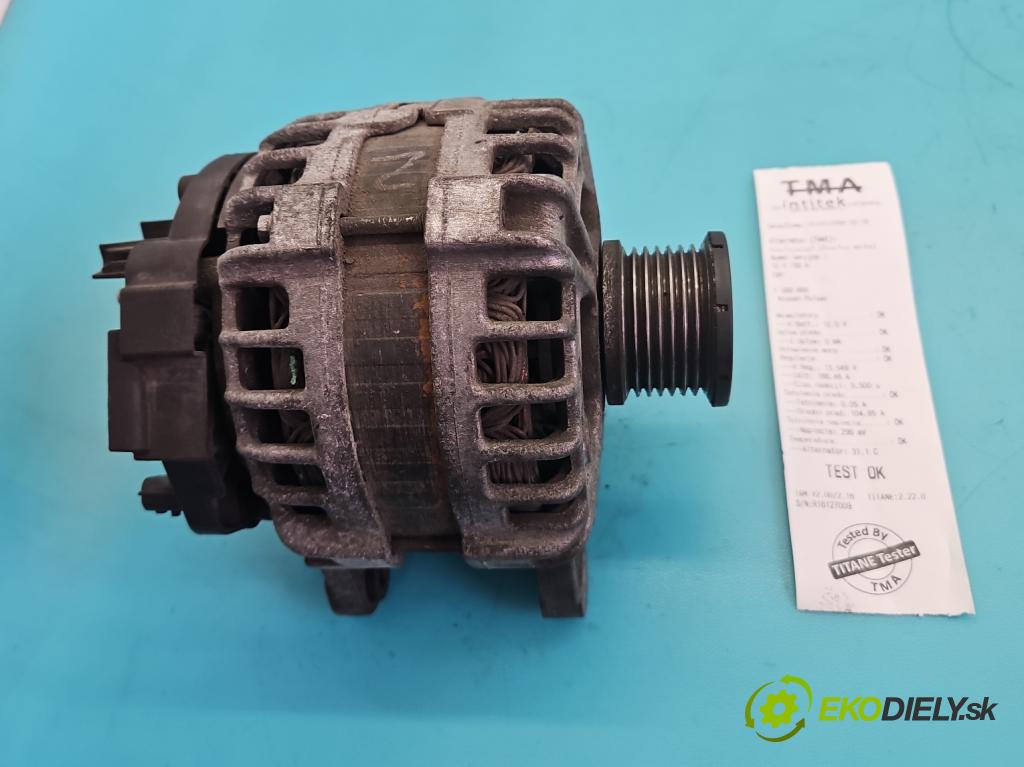 Nissan Pulsar 1.2 T 116 hp manual 85 kW 1197 cm3 5- Alternator F000BL0814 (Alternátor)