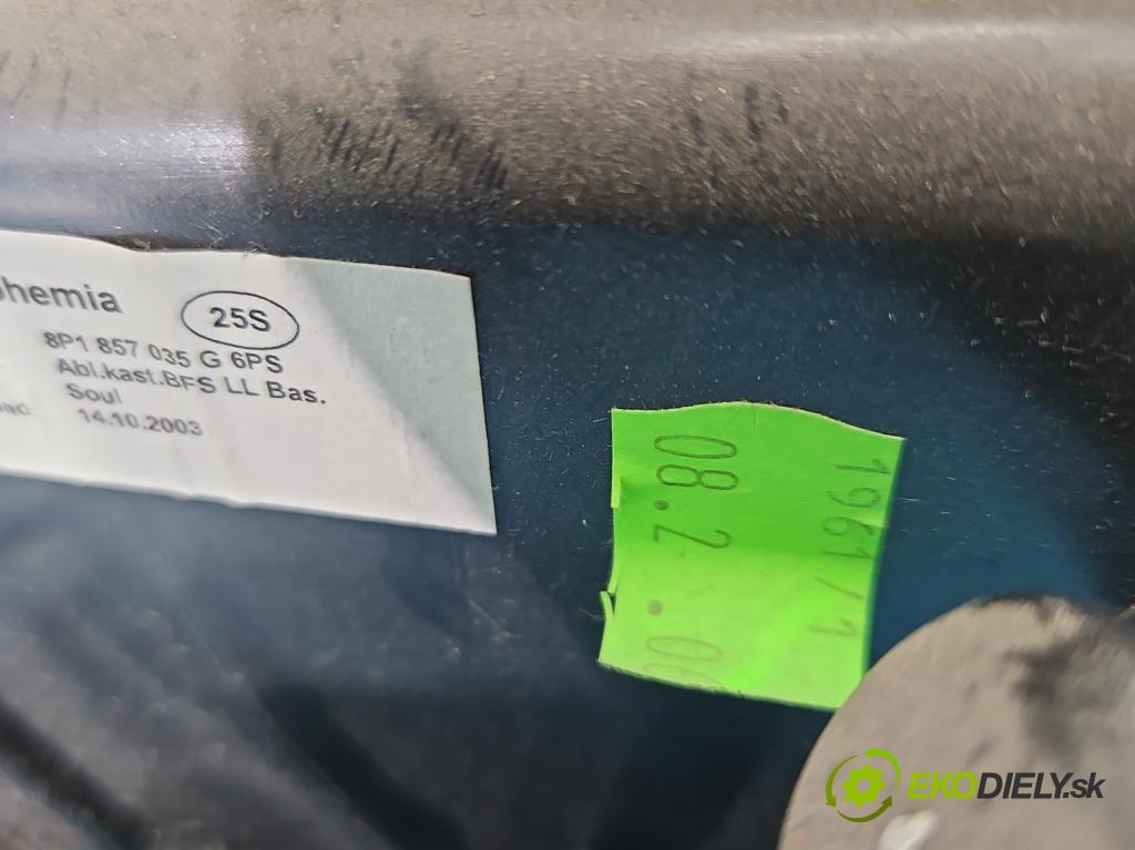 Audi A3 8P 2003-2012 1.9 tdi 105 hp manual 77 kW 1896 cm3 3- kastlík 8P1857035G