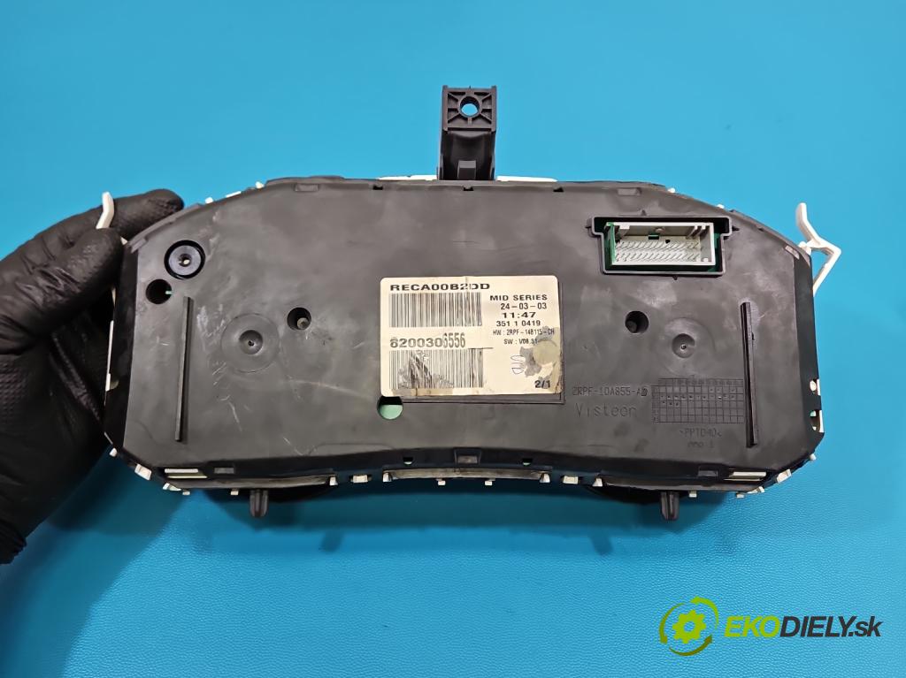 Renault Megane II 2003-2008 1.6 16V 113 HP manual 83 kW 1598 cm3 3- prístrojovka/ budíky 8200306556 (Prístrojová doska)