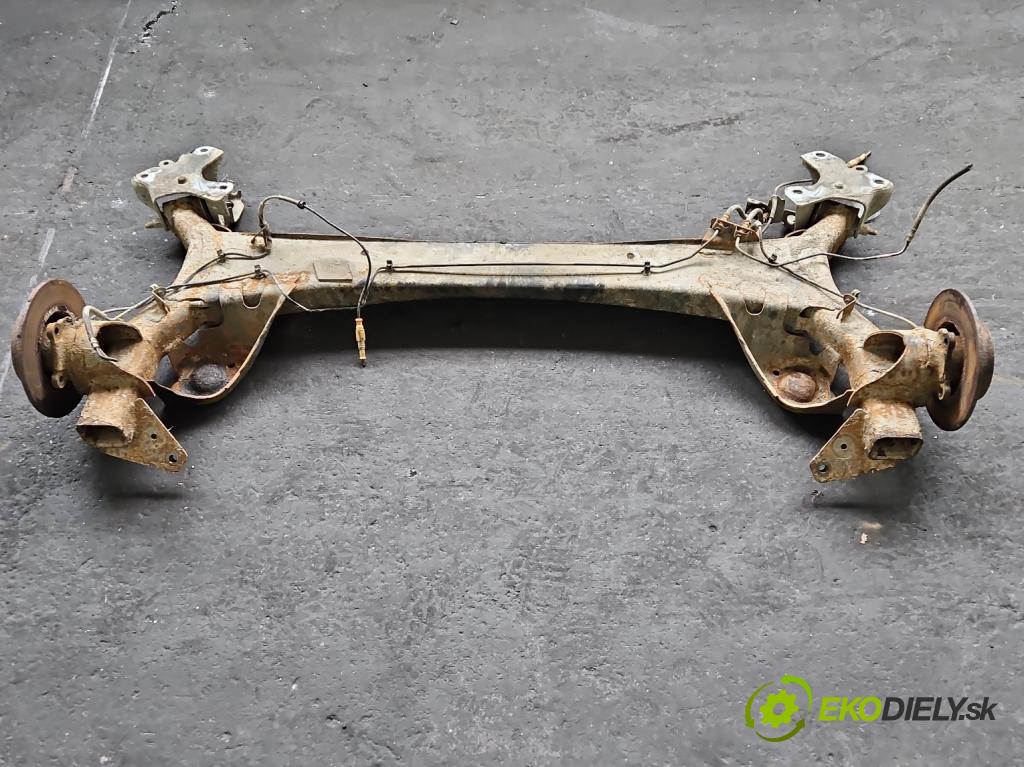 Renault Megane II 2003-2008 1.6 16V 113 hp manual 83 kW 1598 cm3 3- zadní výztuha  (Zadní výztuha)