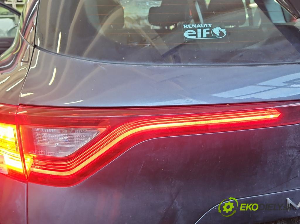 Renault Megane IV 2016-2024 1.5 dci 116 HP manual 85 kW 1461 cm3 5- svetlo / reflektor zadné ľavé kufrové dvere 
