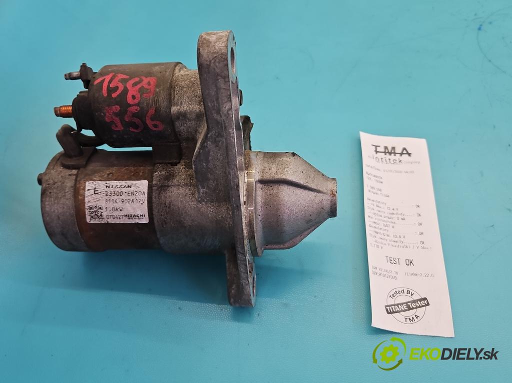 Nissan Tiida 1.8 16V 125 HP automatic 92 kW 1798 cm3 5- štartér 23300EN20A (Štartér)