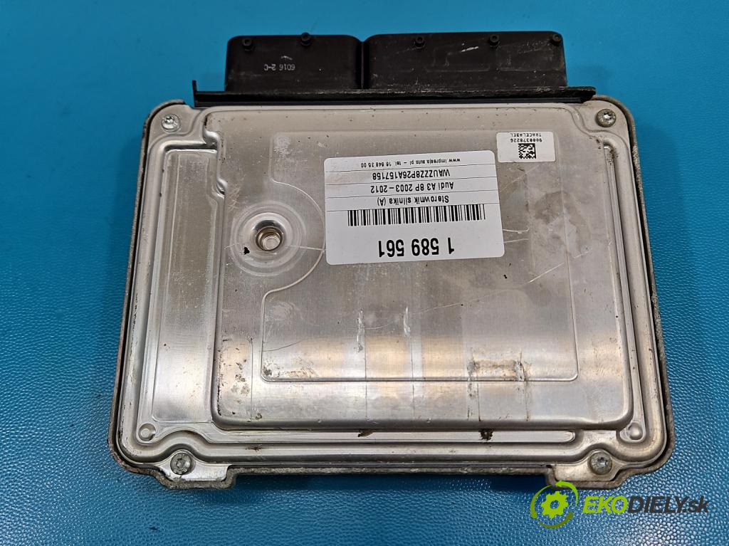 Audi A3 8P 2003-2012 1.9 tdi 105 HP manual 77 kW 1896 cm3 3- riadiaca jednotka motora 03G906021CS