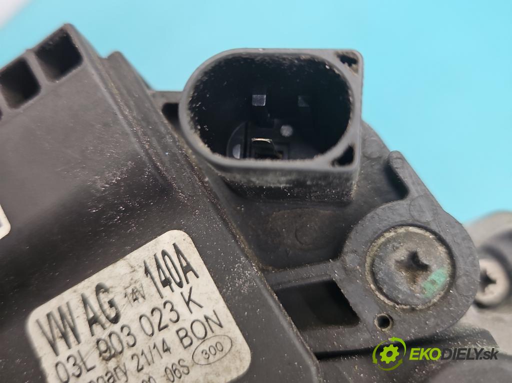 Vw Golf VII 2012-2020 1.6 tdi 105 HP manual 77 kW 1598 cm3 5- Alternator 03L903023K (Alternátor)