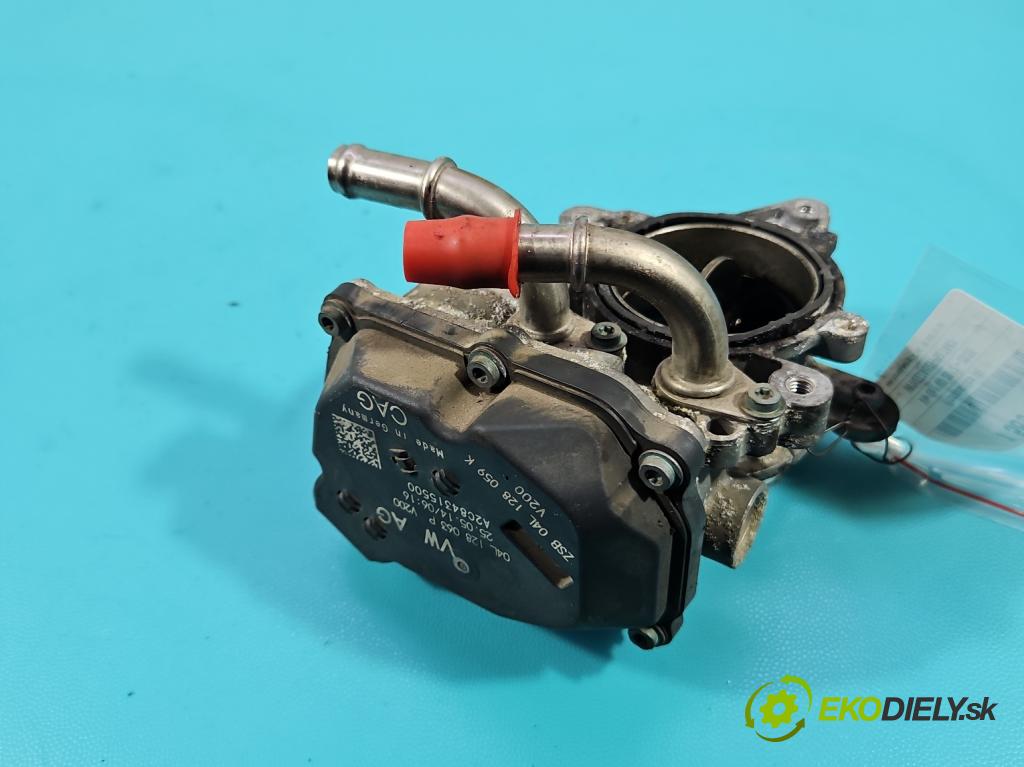 Vw Golf VII 2012-2020 1.6 tdi 105 HP manual 77 kW 1598 cm3 5- klapka 04L128063P (Škrtiaca klapka)