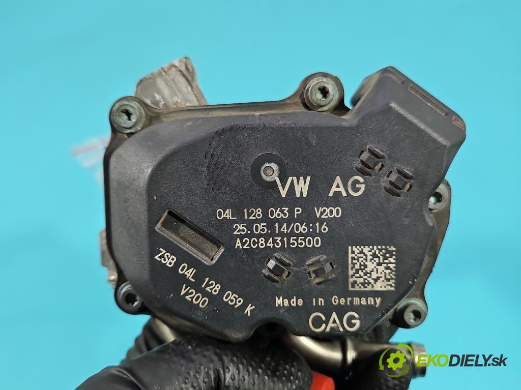 Vw Golf VII 2012-2020 1.6 tdi 105 HP manual 77 kW 1598 cm3 5- klapka 04L128063P (Škrtiaca klapka)