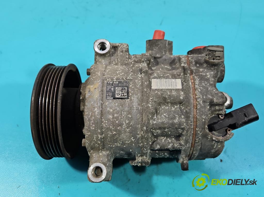 Vw Golf VII 2012-2020 1.6 tdi 105 hp manual 77 kW 1598 cm3 5- Kompresor: klíma 5Q0820803 (Kompresor klimatizace)