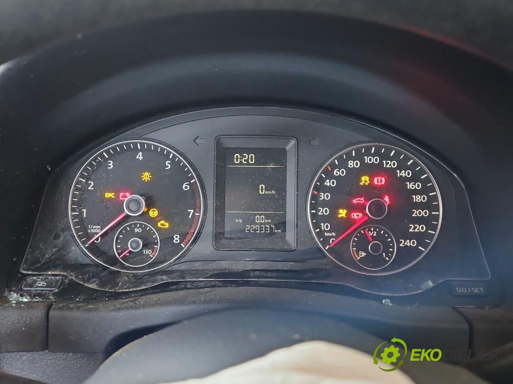 Vw Golf plus 1.4 16V 80 HP manual 59 kW 1390 cm3 5- prístrojovka/ budíky 5M0920860D (Prístrojová doska)