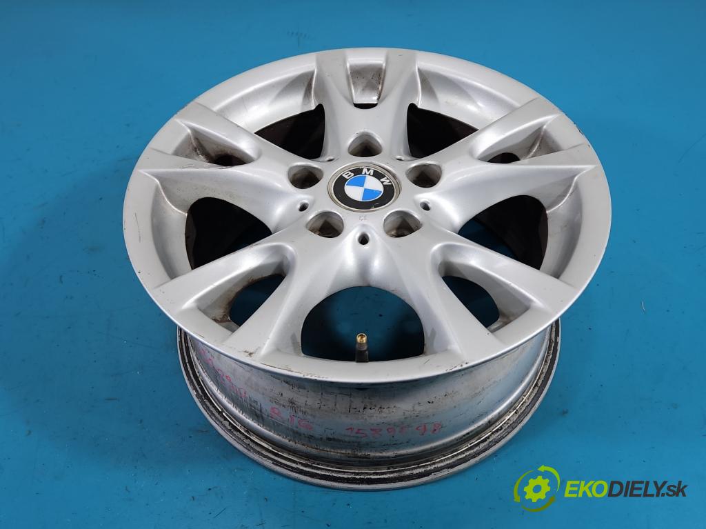 Bmw 1 E87 2004-2011 2.0 16V N43: B20 143 HP manual 105 kW 1995 cm3 5- Disk hliník 16" komplet 6778218