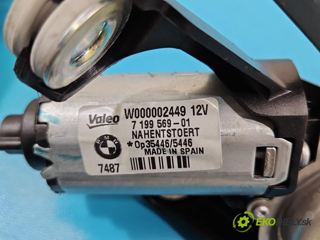 Bmw 1 E87 2004-2011 2.0 16V N43: B20 143 HP manual 105 kW 1995 cm3 5- motor stieračov zadné 7199569-01