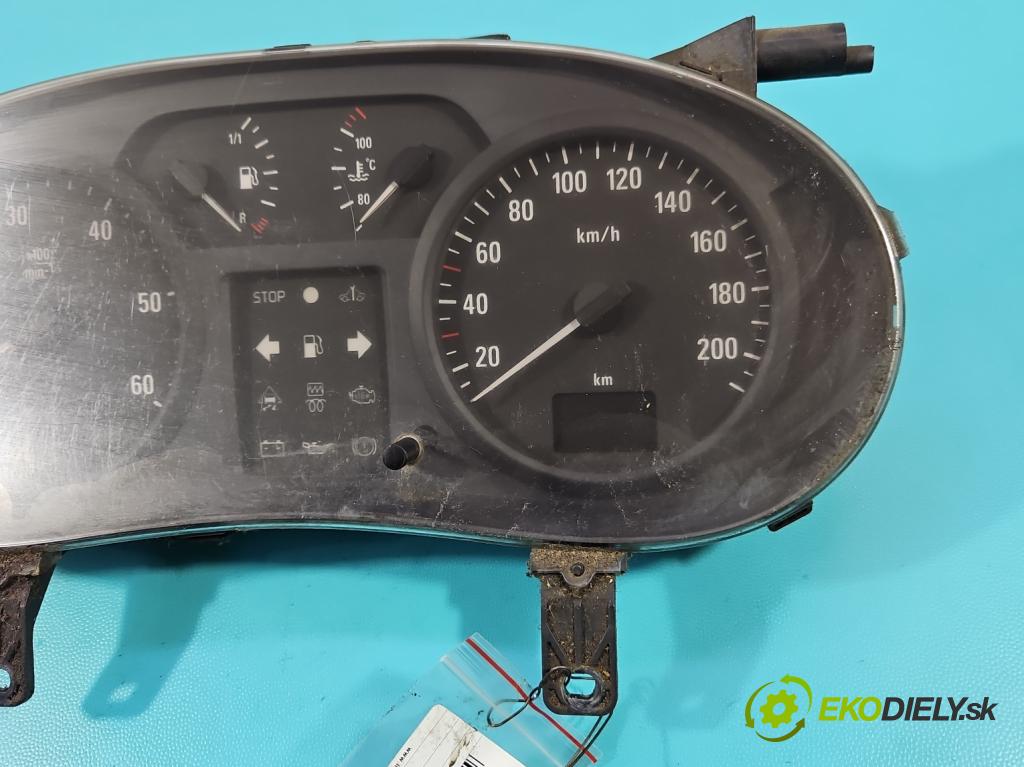 Opel Vivaro 2001-2014 1.9 cdti 82 HP manual 60 kW 1870 cm3 5- prístrojovka/ budíky P8200006339A (Prístrojová doska)